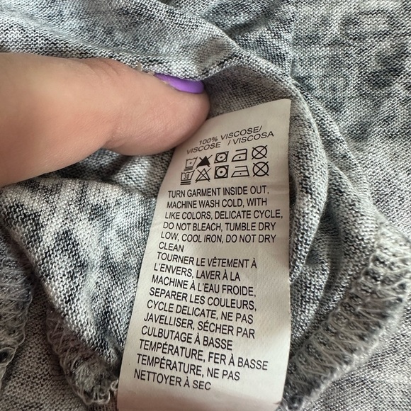 ⭐️Host Pick ⭐️Lucky Brand black and white boho print size large - Picture 9 of 9